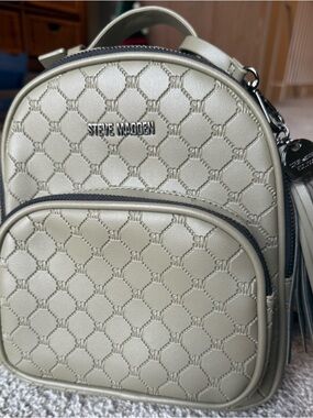 Steve Madden Mini Backpack in Sage Green
